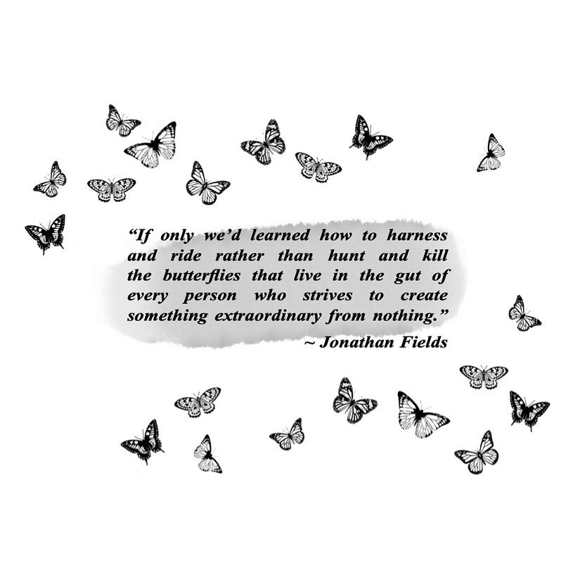 We only get butterflies when we are stepping into the unknown! Often, we mistaken excitement and uncertainty as fear. Rather than trying to squash these unsettling feelings, we must embrace them. Don&rsquo;t run away from situations that make us unco